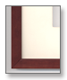 Mahogany Frame Antique White Matt